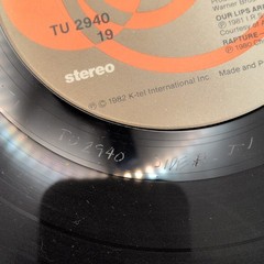K-tel Radio Active Compilation LP TU 2940 1982 Rock/Pop 12″ Vinyl 33 RPM Stereo