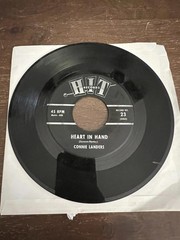 Vinyl 45 RPM Record Harvey Frolic – Things / Connie Lander – Heart In Hand