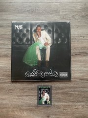 Nas Life Is Good 2LP Coke Bottle Clear Vinyl Def Jam Exclusive In Hand