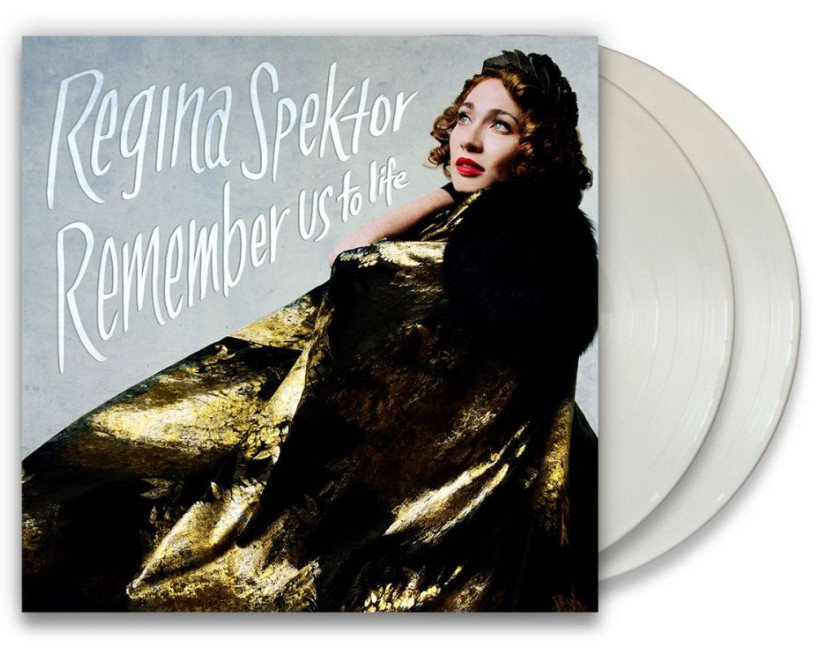 Regina Spektor – Remember Us To Life Limited Edition Clear Vinyl 2 LP – NEW