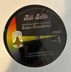 LP: KALI BAHLU – Cosmic Remembrance NM- REISSUE PSYCH SPOKEN WORD