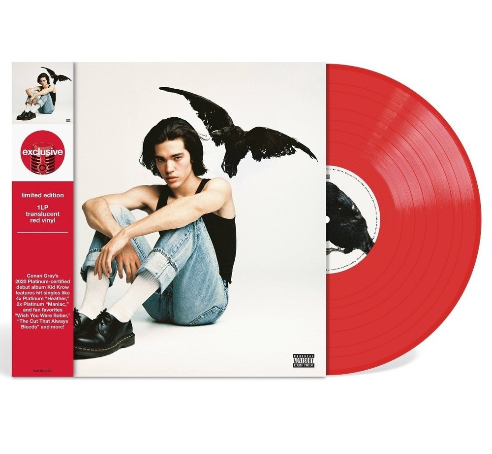 Conan Gray ▪︎ Kid Krow (Red Vinyl LP 2022) Brand New ▪︎ Sealed