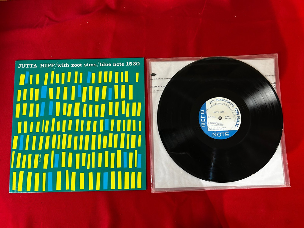 Jutta Hipp With Zoot Sims – 2003 Blue Note –BLP 1530 -Reissue, Mono, 200 Gram-EX