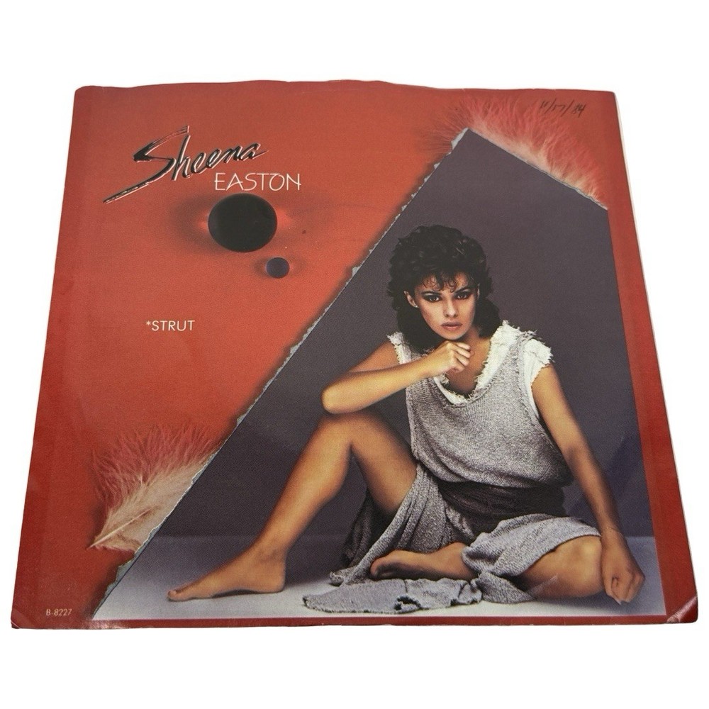 Sheena Easton Strut / Letters From The Road 45 Vinyl Record EXC W/ Pic Sleeve