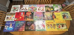 19 Walt Disney Disneyland Label Children’s Storytelling Soundtrack Record Lot