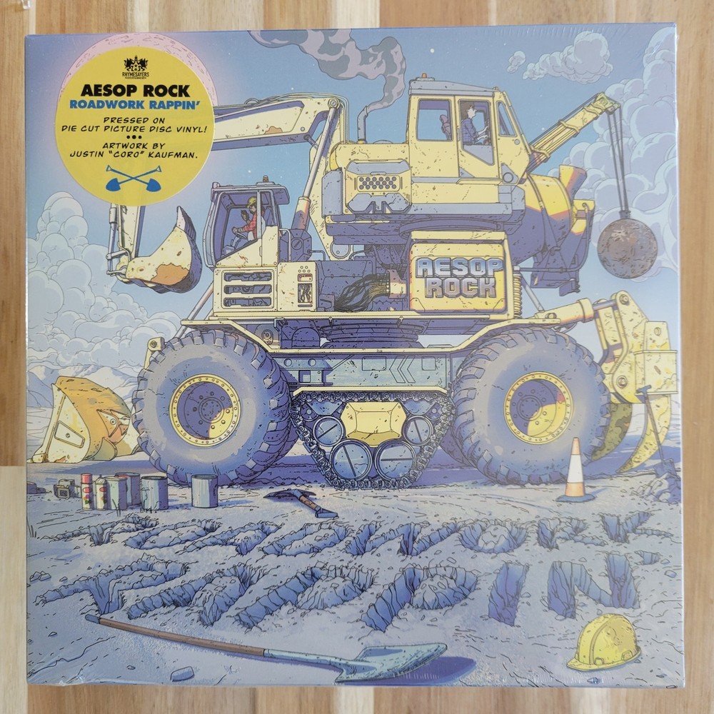 Aesop Rock – Roadwork Rappin’ [New, 2025, US, 7″, Vinyl, Hip-Hop]
