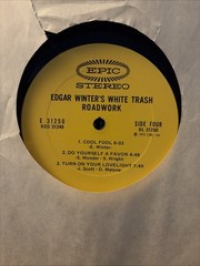 Edgar Winters White Trash “Roadwork” Vinyl Record LP Deluxe Two Record Set 1972