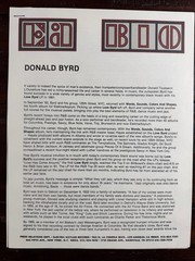 DONALD BYRD / ISSAC HAYES: Words, Sounds, Colors and Shapes LP (EX+) PROMO & BIO
