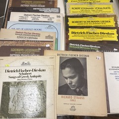 LOT 18 DIETRICH FISCHER-DIESKAU Schubert Wolf Schumann Mahler Strauss Brahms