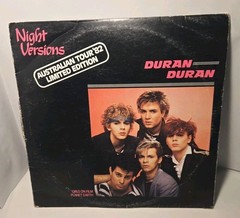 DURAN DURAN NIGHT VERSIONS 12 INCH VINYL AUSTRALIA-ONLY TO MARK 1982 TOUR