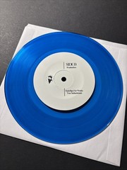 Split, PERSON L WEATHERBOX 7”, 200 Made, BLUE VINYL, New / Mint / Unplayed RARE