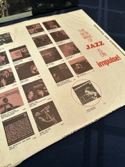 John Coltrane EXPRESSION LP Impulse! AS-9120 Gatefold ’67 Disc & Cover 1st Press