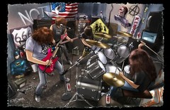 Dead Horse Hellfire Red LP HORSECORE: AN UNRELATED STORY THAT’S TIME CONSUMING