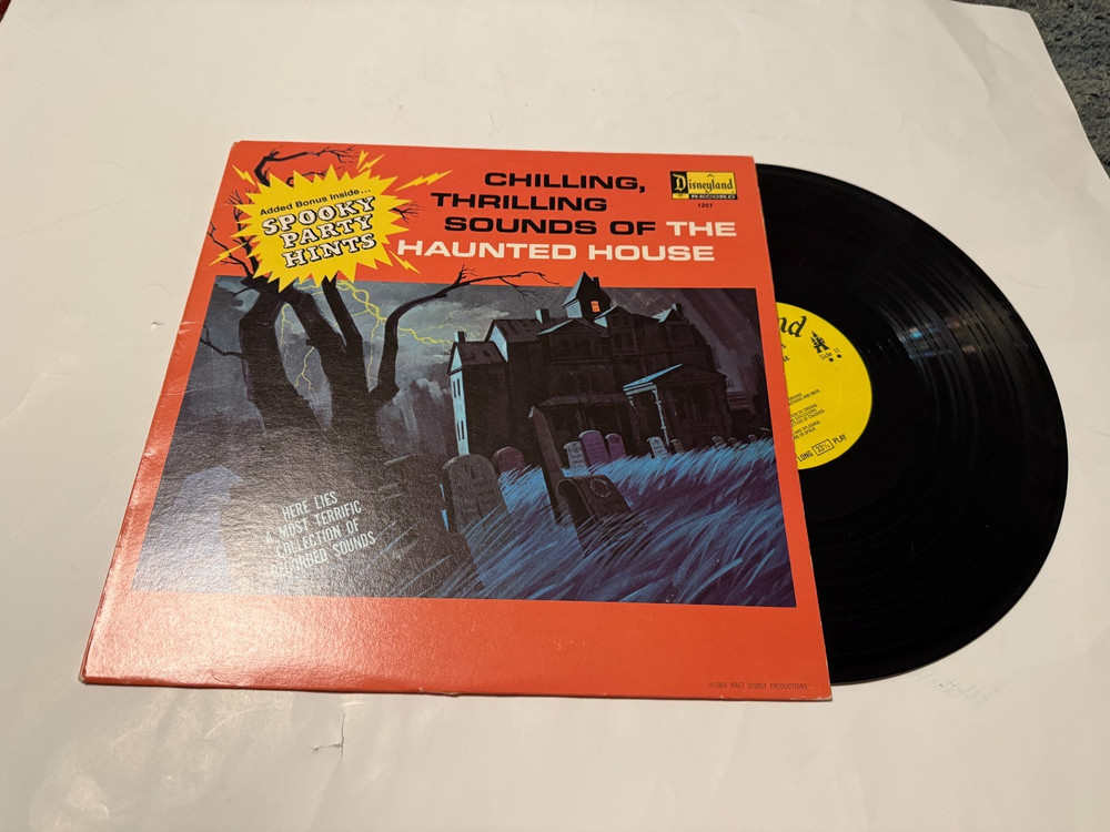 Disneyland Chilling, Thrilling Sounds Of The Haunted House Record