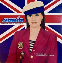 Eurovision UNITED KINGDOM 1993 SONIA Better The Devil You Know – 7” single