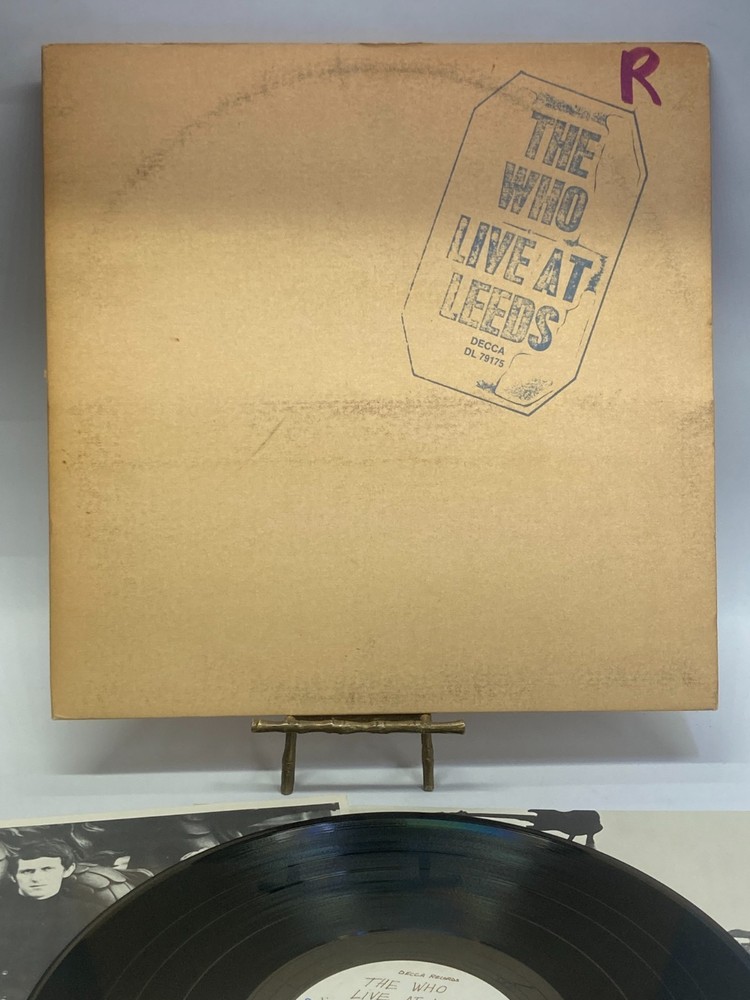 The Who Live At Leeds Vintage Vinyl LP 1970 Decca Record MG-712420