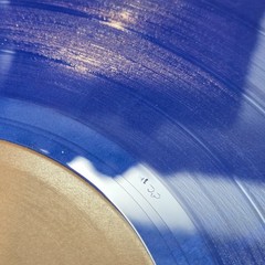 Bad Bunny Nadie Sabe Lo Que Va A Pasar Mañana LE Blue Vinyl Partially Open B103
