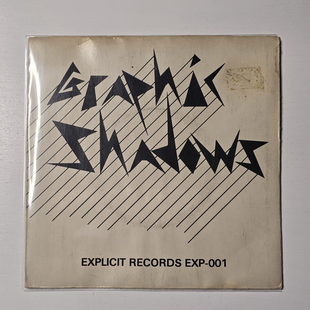 GRAPHIC SHADOWS/She Turns Her Eyes Away/Vinyl 1981 US 7″33-1/3 rpm EP single