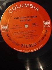 Miles Davis Seven Steps to Heaven LP Columbia CS 8851 Stereo 2-Eye Black Text EX