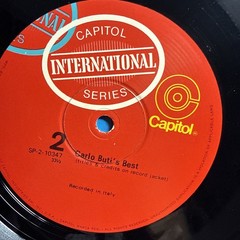 CARLO BUTI’S BEST-ORIGINAL CAPITOL INTERNATION RECORDS VINYL-USED