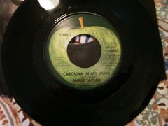 Apple Label-45 Record Lot (5) James Taylor- Elastic Oz. Pic/Apple Sl. Elephant C