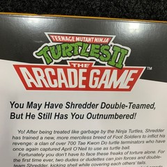 NICKELODEON Teenage Mutant Ninja Turtles II: The Arcade Game Vinyl Soundtrack