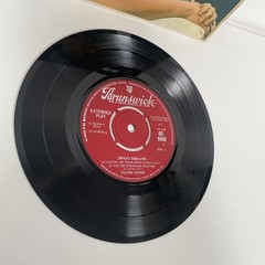 Patsy Cline Sweet Dreams EP 7” Vinyl Record 45rpm Mono Brunswick