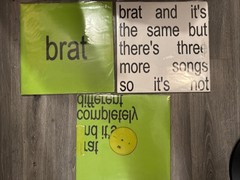 Charli XCX Brat And Brat Remix Album (complete ) 5 LPs