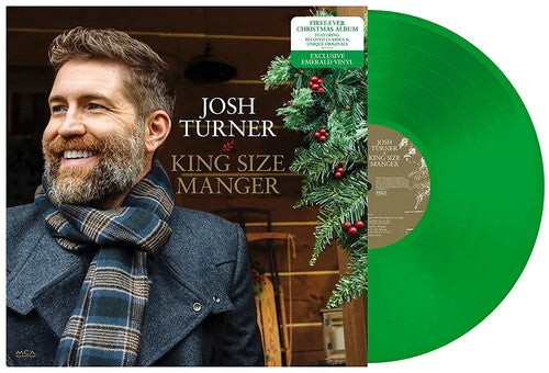 Josh Turner King Size Manger (Colored Vinyl, Emerald Green) Records & LPs New