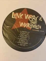 Link Wray & the Wraymen + 4 Bonus Tracks by Wray, Link & His Wraymen MINT LP