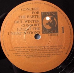 The Winter Consort, Concert For The Earth, (LP, Album), NM or M-, 3664388094