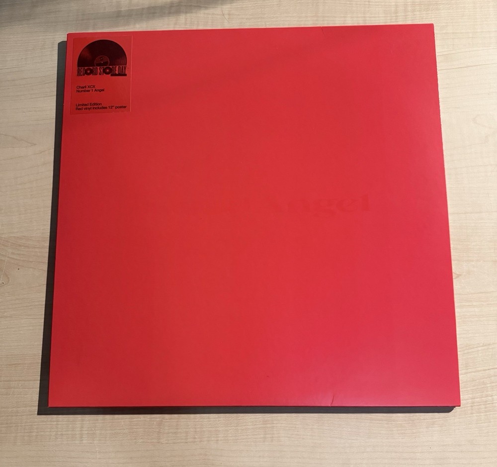 Charli XCX Number 1 Angel 12″ Red Colored Vinyl LP Record Store Day Limited