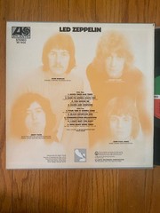 LED ZEPPELIN SELF-TITLED DEBUT EX LP ORIG. 1969 1841 BROADWAY PRESSWELL FREE SHP