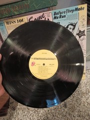 Original Rolling Stones Some Girls banned cover Die Cut / Shrink / hype sticker