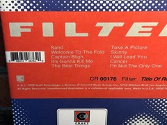 FILTER – Title of Record, Ltd 1st Press 2LP BLACK VINYL Gatefold New& Sealed!