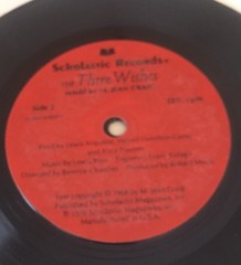 1978 Scholastic Records The Three Wishes 7″ LP 33 1/ 3 RPM Vinyl RARE