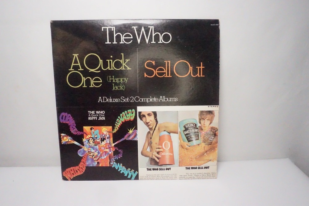 The Who A Quick One (Happy Jack) / The Who Sell Out Vinyl 2 LP MCA MCA2-4067