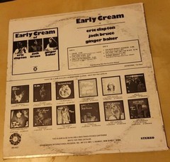 The Early Cream of Eric Clapton, Jack Bruce & Ginger Baker 4037 – LP Vinyl 1979