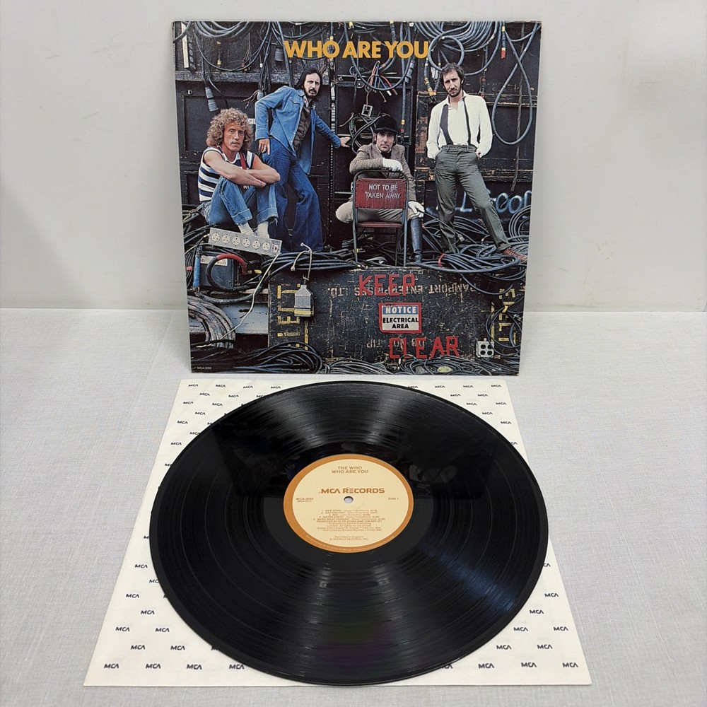 The Who – Who Are You – MCA Records MCA-3050 Hard Rock Vinyl LP Album