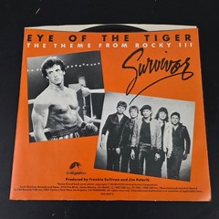 Survivor – Eye of the Tiger 7″ Single 1982 Scotti Brothers Pop Rock 45 RPM