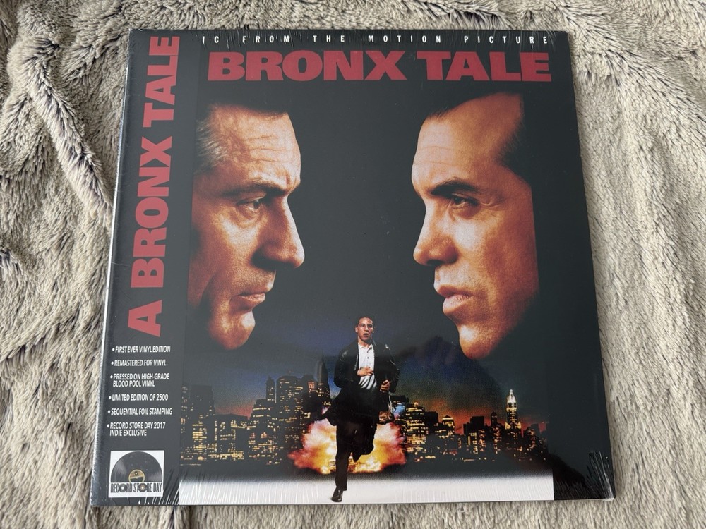A Bronx Tale Soundtrack Red Vinyl 2LP Rare RSD New Seal Never Been Used