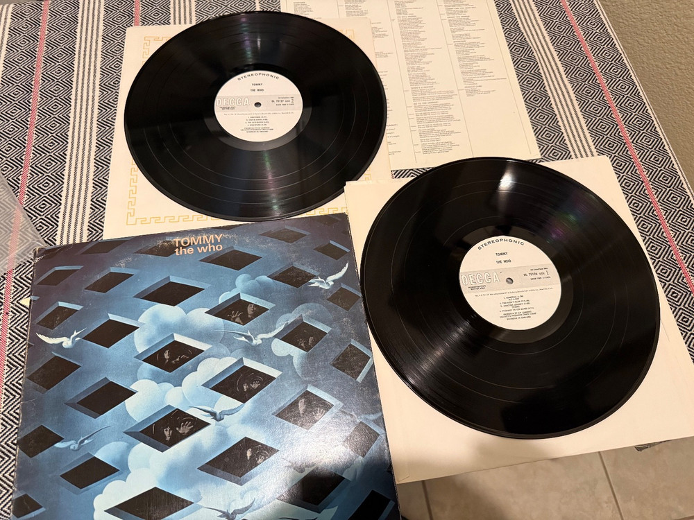 THE WHO *TOMMY* WHITE LABEL PROMO COMPLETE WITH BOOKLET