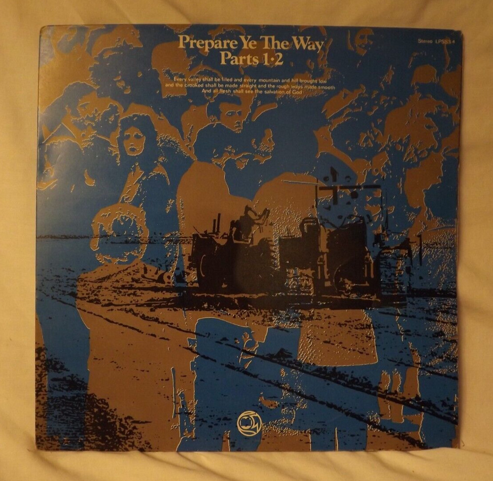 Unknown Artist – Prepare Ye The Way Parts 1 • 2. Double Vinyl LP Gospel, 1972