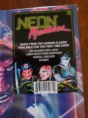 Lot Of 2 Neon Maniacs And Brain Damage Soundtrack Terror Vision Vinyl LP NEW