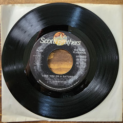 Survivor – Eye of the Tiger / Take You On a Saturday – 45 rpm 7″ Record