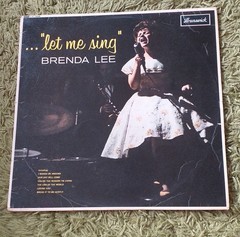 BRENDA LEE – let me sing vinyl Lp 1963 mono press