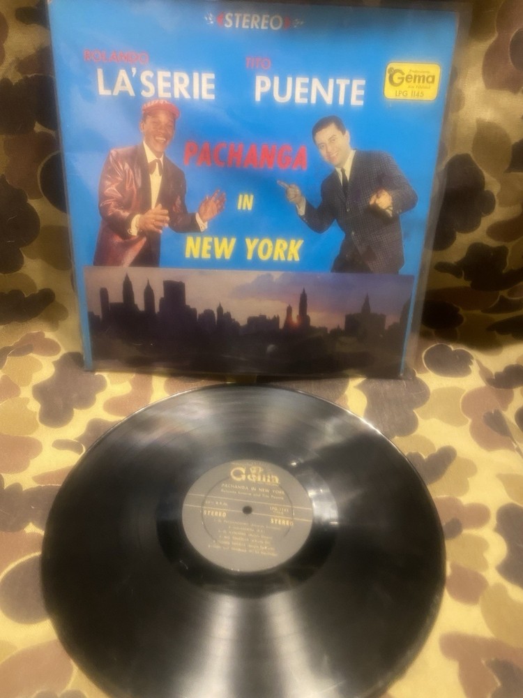Rolando La’Serie*, Tito Puente ‎– Pachanga In New York GEMA LPG. 1145 Stereo