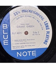 Grant Green Blue Note 4071 LP “Green Street” NY,USA ~ Van Gelder ~ Ear DG