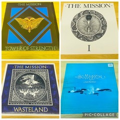 The Mission – 12 X 12” Records – Stunning Collection . Most Are M-NM .