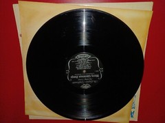 33RPM Record : lionel barrymore christmas carol : MGM holiday